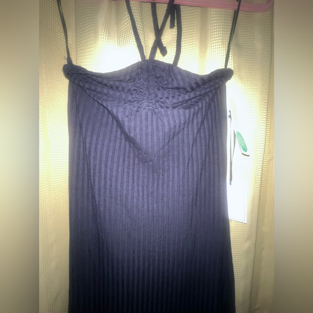 1state Navy Halter dress size small
